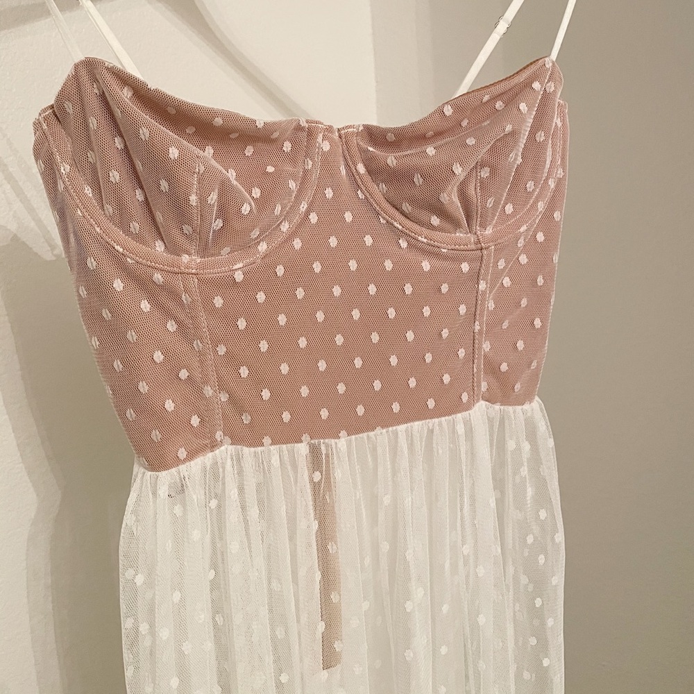 Sheer long dress
